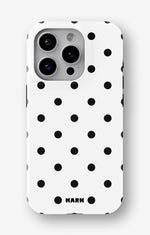 iPhone 13 Pro Tough Case – Mono Dots - View 1
