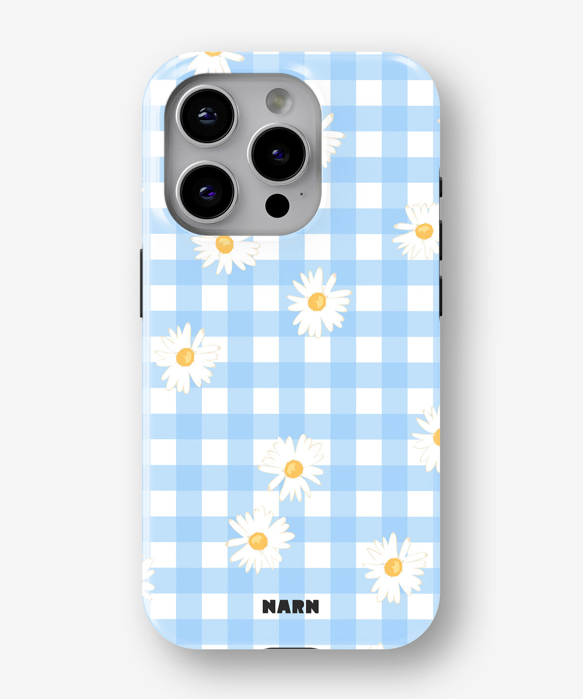 iPhone 13 Pro Tough Case – Blue Daisies - View 1