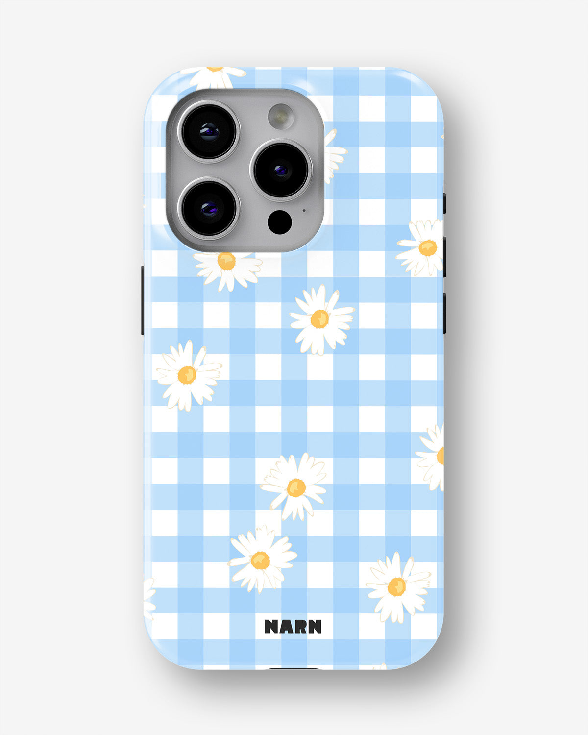 iPhone 13 Pro Tough Case – Blue Daisies - View 1