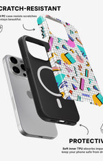 iPhone 13 Pro Tough Case – 80s Memphis - View 2
