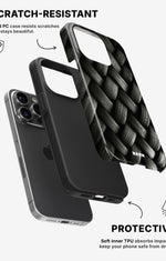 iPhone 13 Pro Tough Case – Tires Wall - View 2