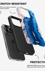 iPhone 13 Pro Tough Case – Blue Agate - View 2
