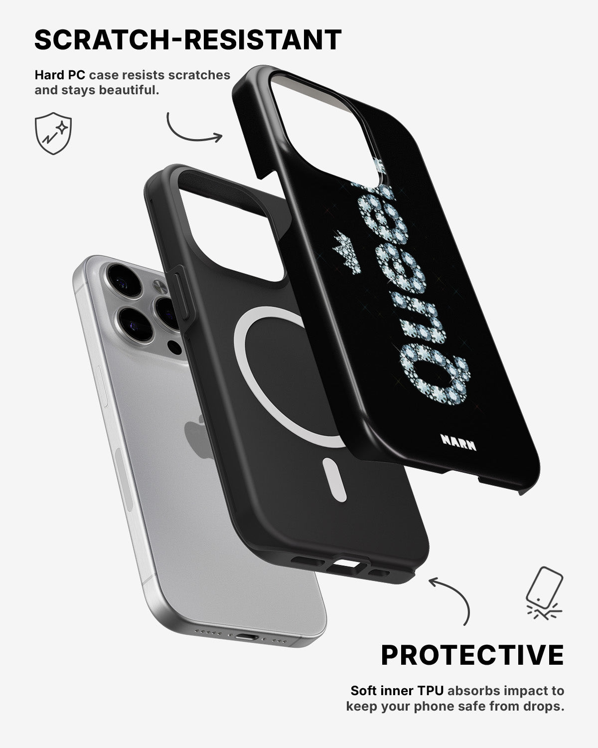 iPhone 13 Pro Tough Case – Queen - View 2
