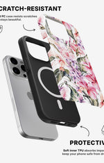iPhone 13 Pro Tough Case – Watercolor Flowers - View 2