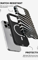 iPhone 13 Pro Tough Case – Zebra Stripe - View 2