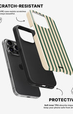 iPhone 13 Pro Tough Case – Evergreen Stripe - View 2