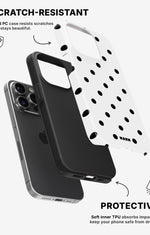 iPhone 13 Pro Tough Case – Mono Dots - View 2