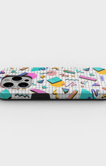 iPhone 13 Pro Tough Case – 80s Memphis - View 3