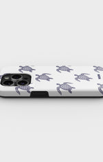 iPhone 13 Pro Tough Case – Blue Turtles - View 3