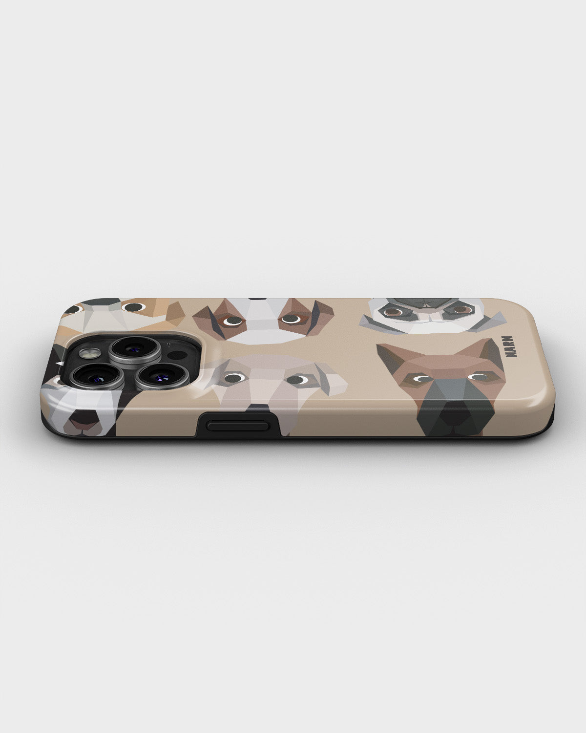 iPhone 13 Pro Tough Case – Cute Dogs - View 3
