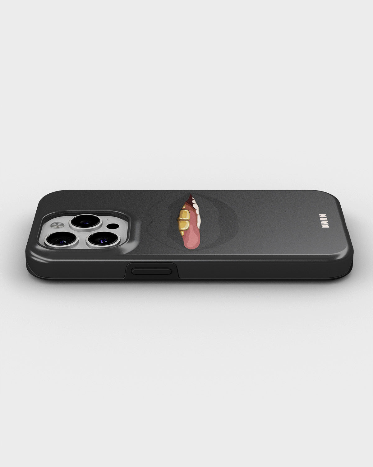 iPhone 13 Pro Tough Case – Golden Lips - View 3