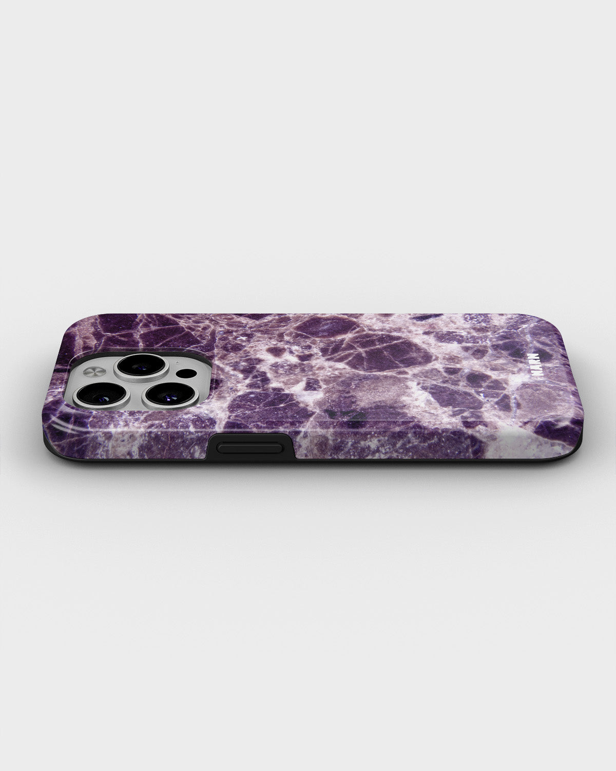 iPhone 13 Pro Tough Case – Purple Marble - View 3