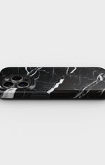 iPhone 13 Pro Tough Case – Black Marble - View 3