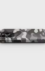 iPhone 13 Pro Tough Case – Grey Camo - View 3