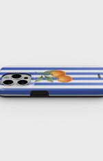 iPhone 13 Pro Tough Case – Orange Stripes - View 3