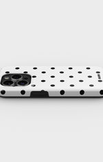 iPhone 13 Pro Tough Case – Mono Dots - View 3