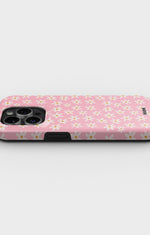iPhone 13 Pro Tough Case – Pink Daisy - View 3