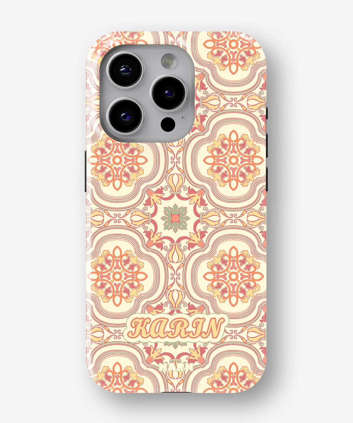 iPhone 15 Pro Tough Case – Custom - Moroccan  - View 1