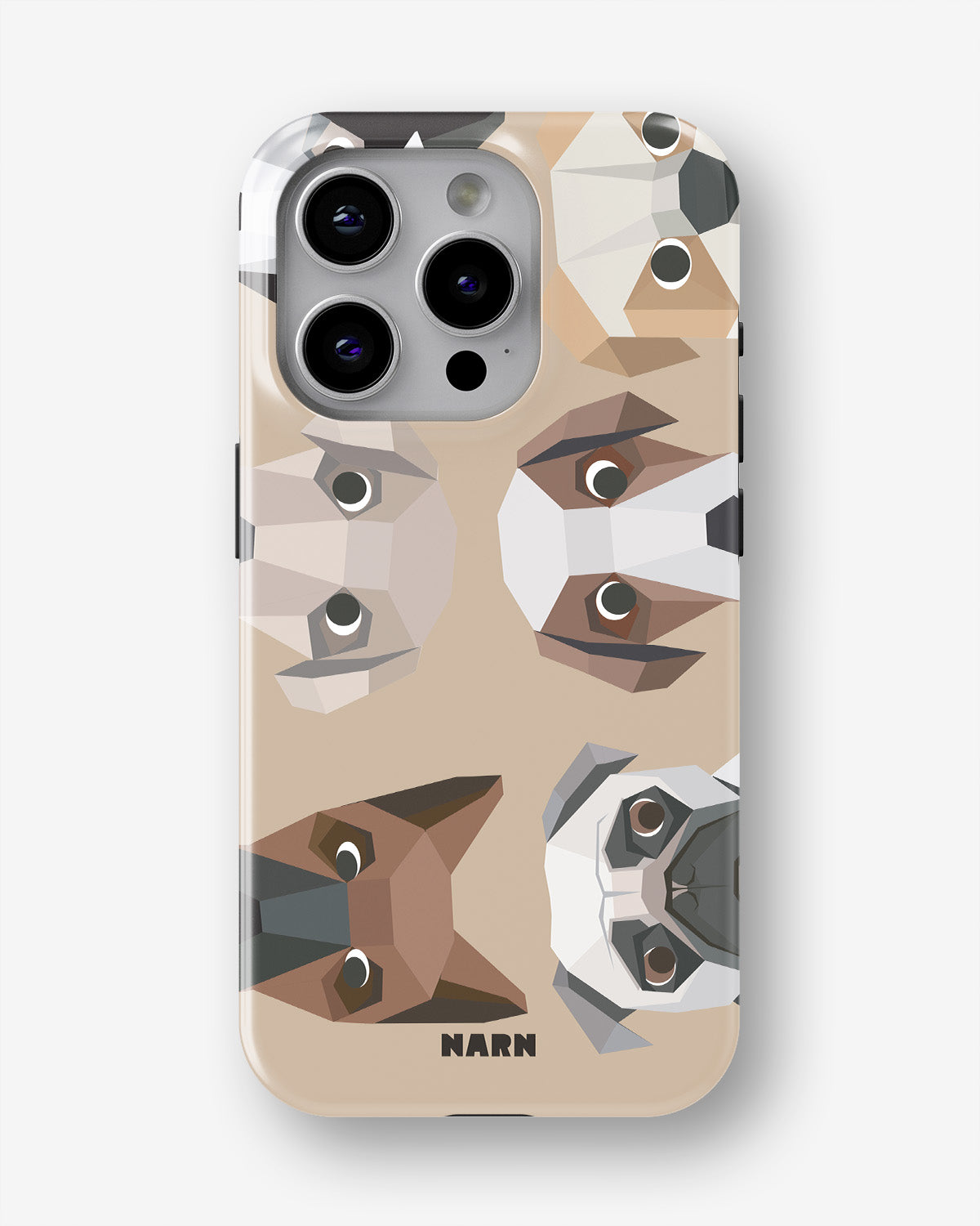 iPhone 15 Pro Tough Case – Cute Dogs - View 1