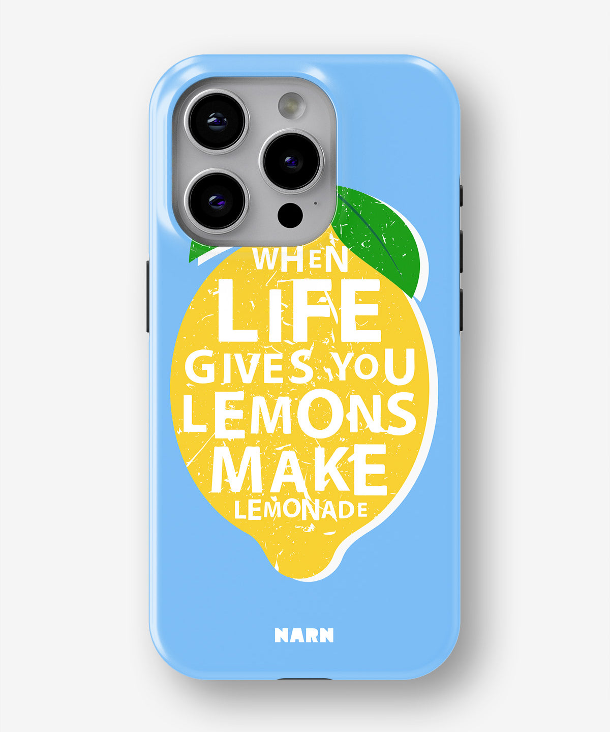 iPhone 15 Pro Tough Case – Lemon Quote - View 1