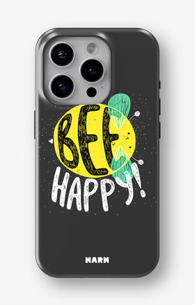iPhone 15 Pro Tough Case – BEE Happy - View 1
