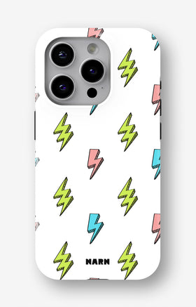 iPhone 15 Pro Tough Case – Lightning Bolts - View 1