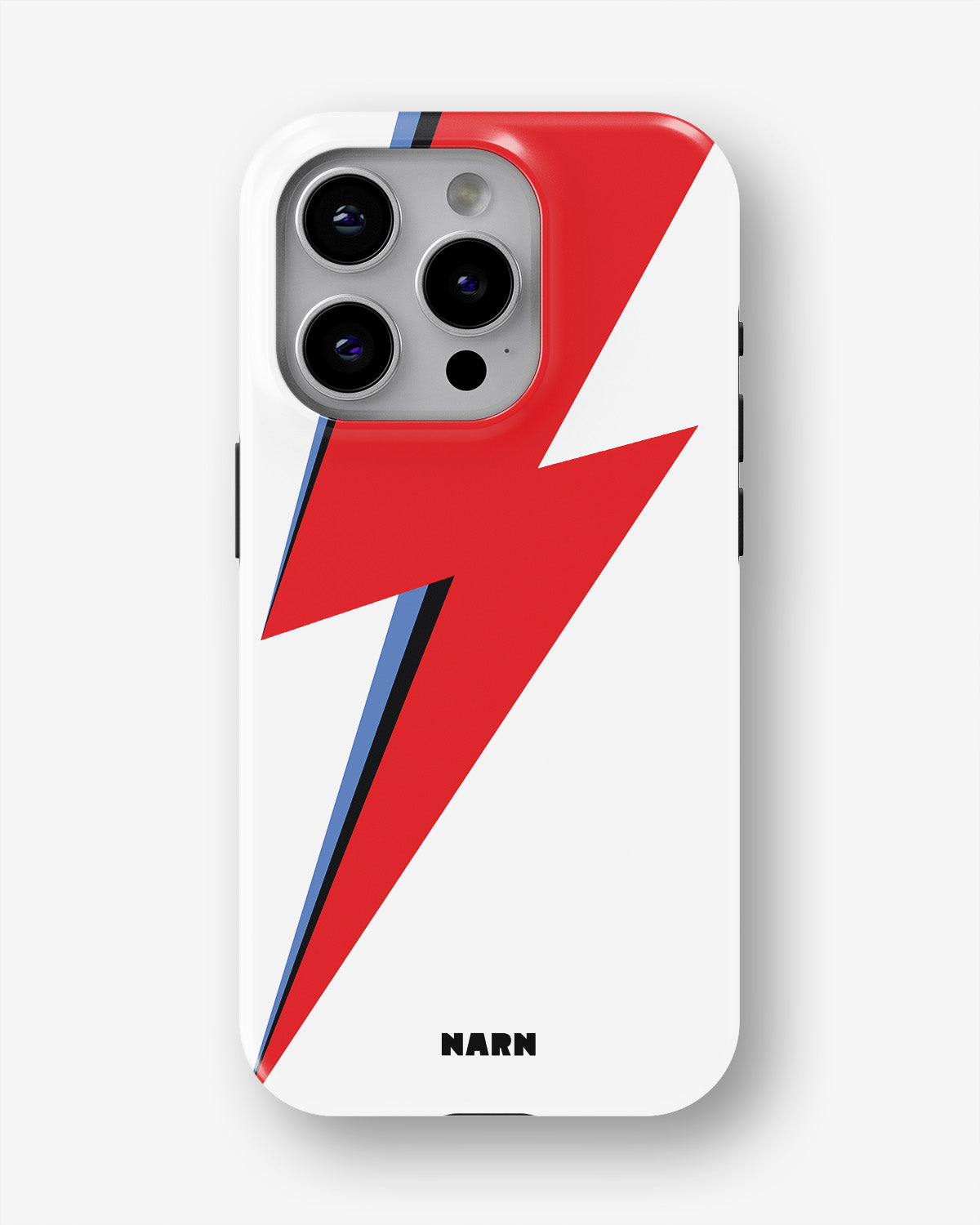iPhone 15 Pro Tough Case – White Bowie  - View 1
