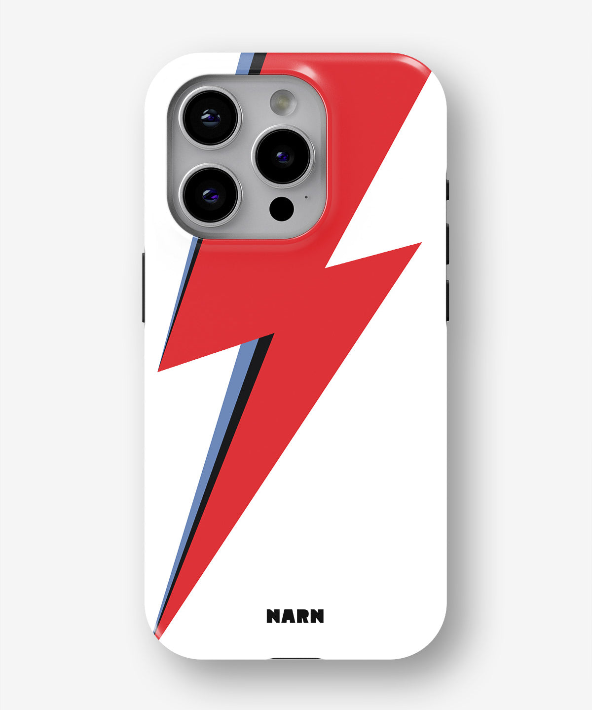 iPhone 15 Pro Tough Case – White Bowie  - View 1