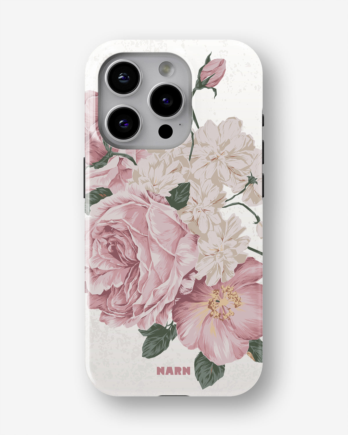 iPhone 15 Pro Tough Case – Roses - View 1