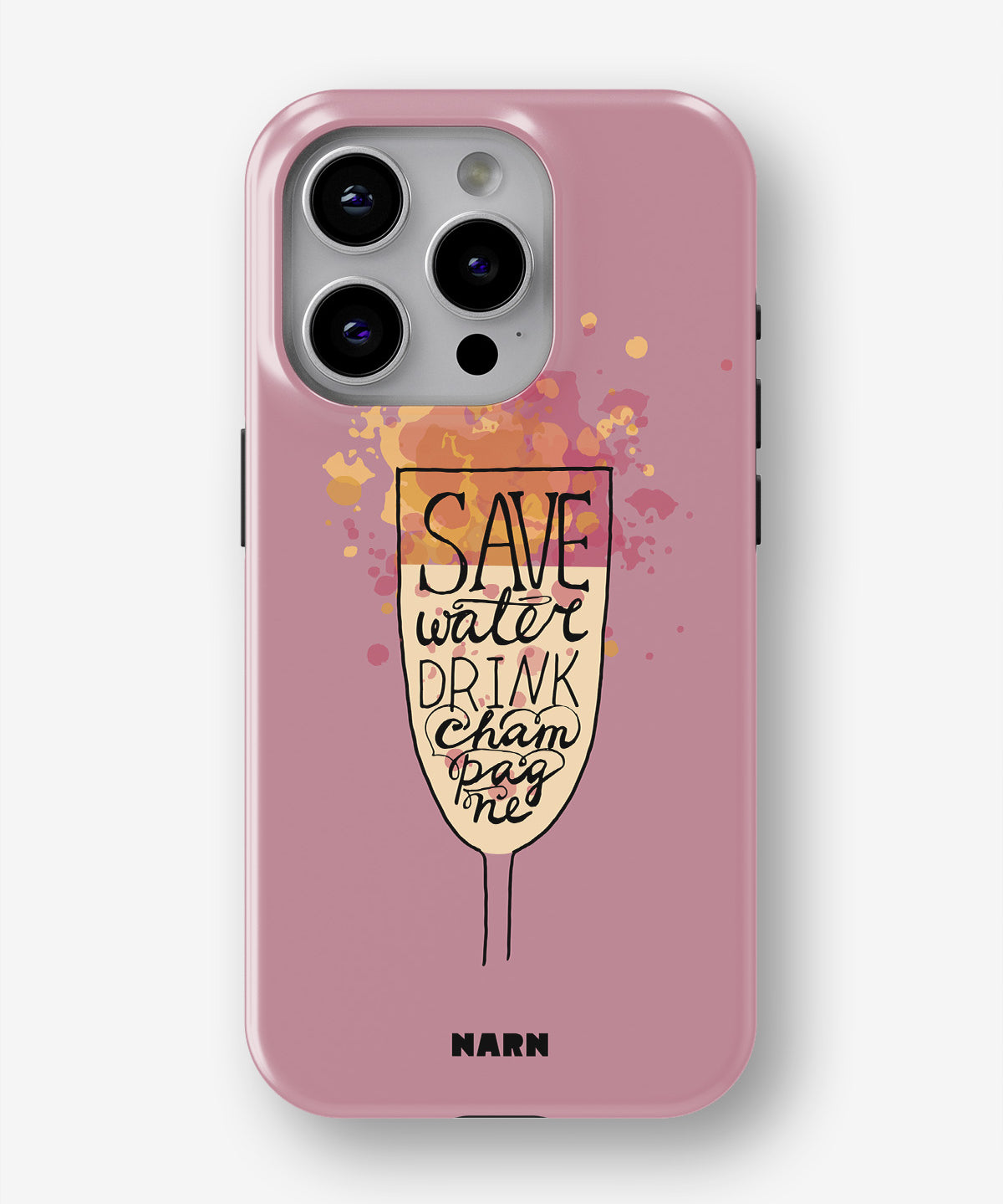 iPhone 15 Pro Tough Case – Champagne - View 1