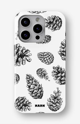 iPhone 15 Pro Tough Case – Pine Cones - View 1
