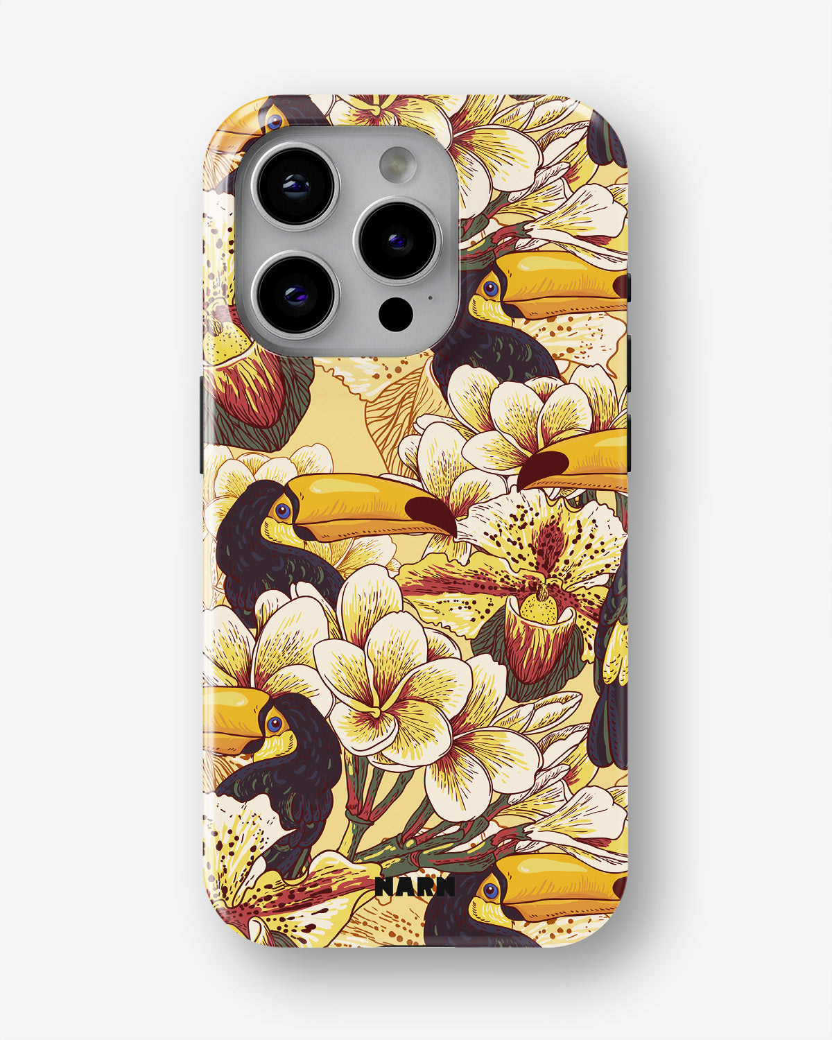 iPhone 15 Pro Tough Case – Toucans - View 1