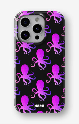 iPhone 15 Pro Tough Case – Octopus Pattern - View 1