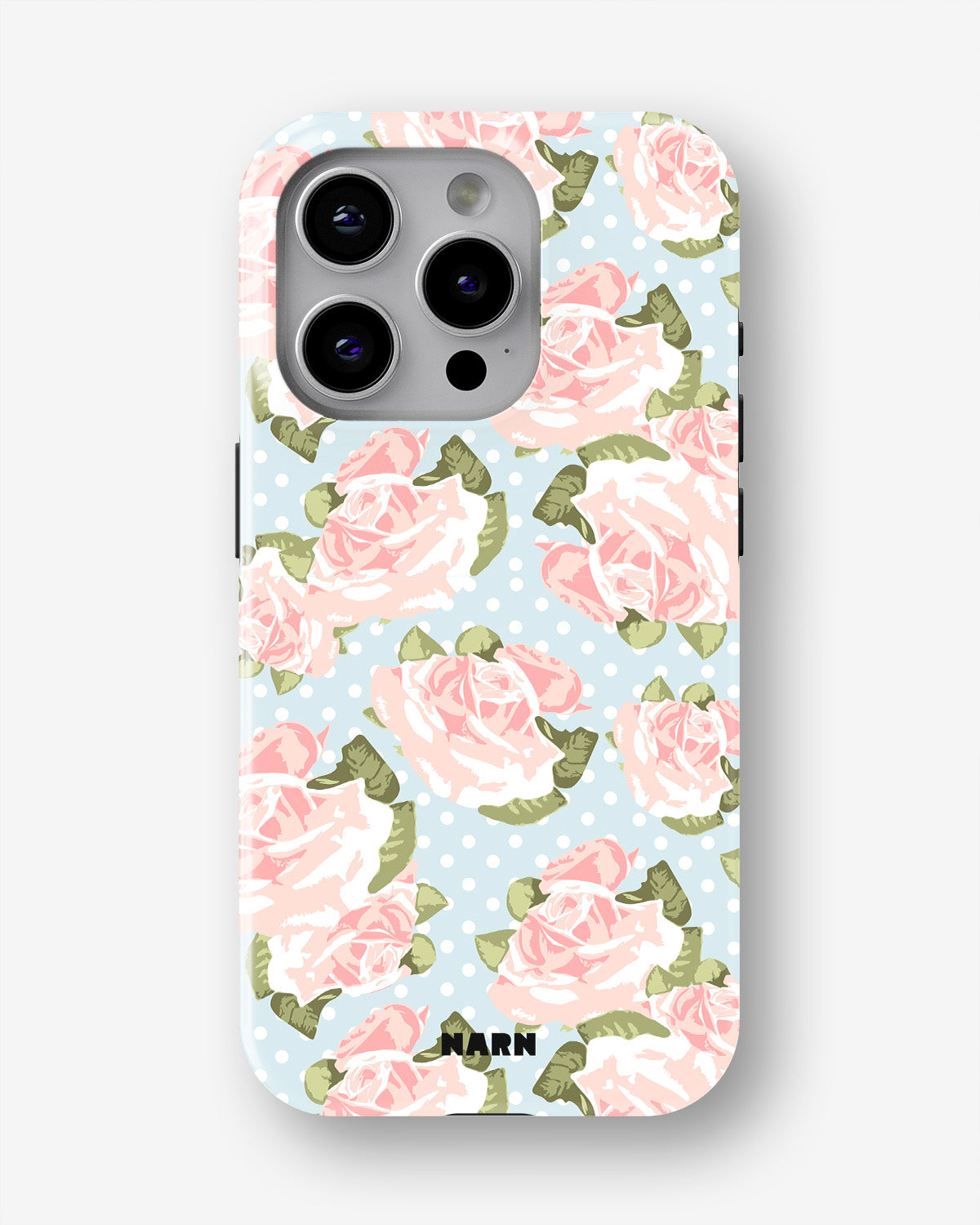 iPhone 15 Pro Tough Case – Rose Garden - View 1