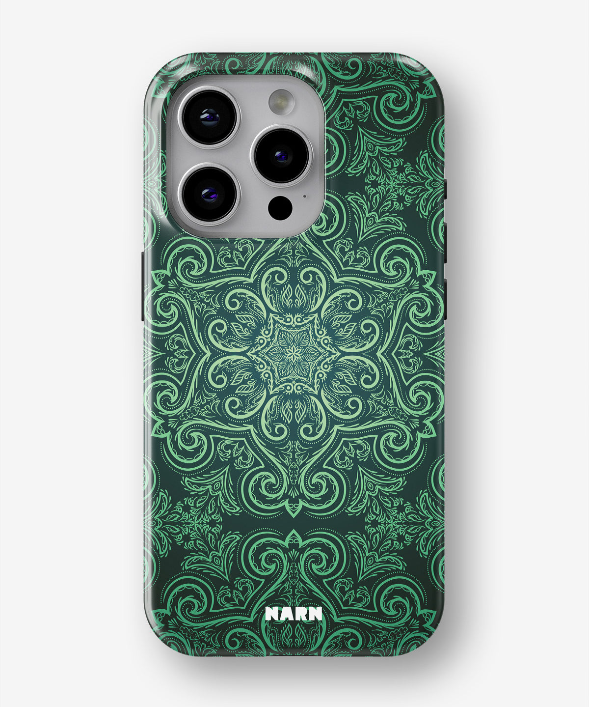 iPhone 15 Pro Tough Case – Retro Forest - View 1