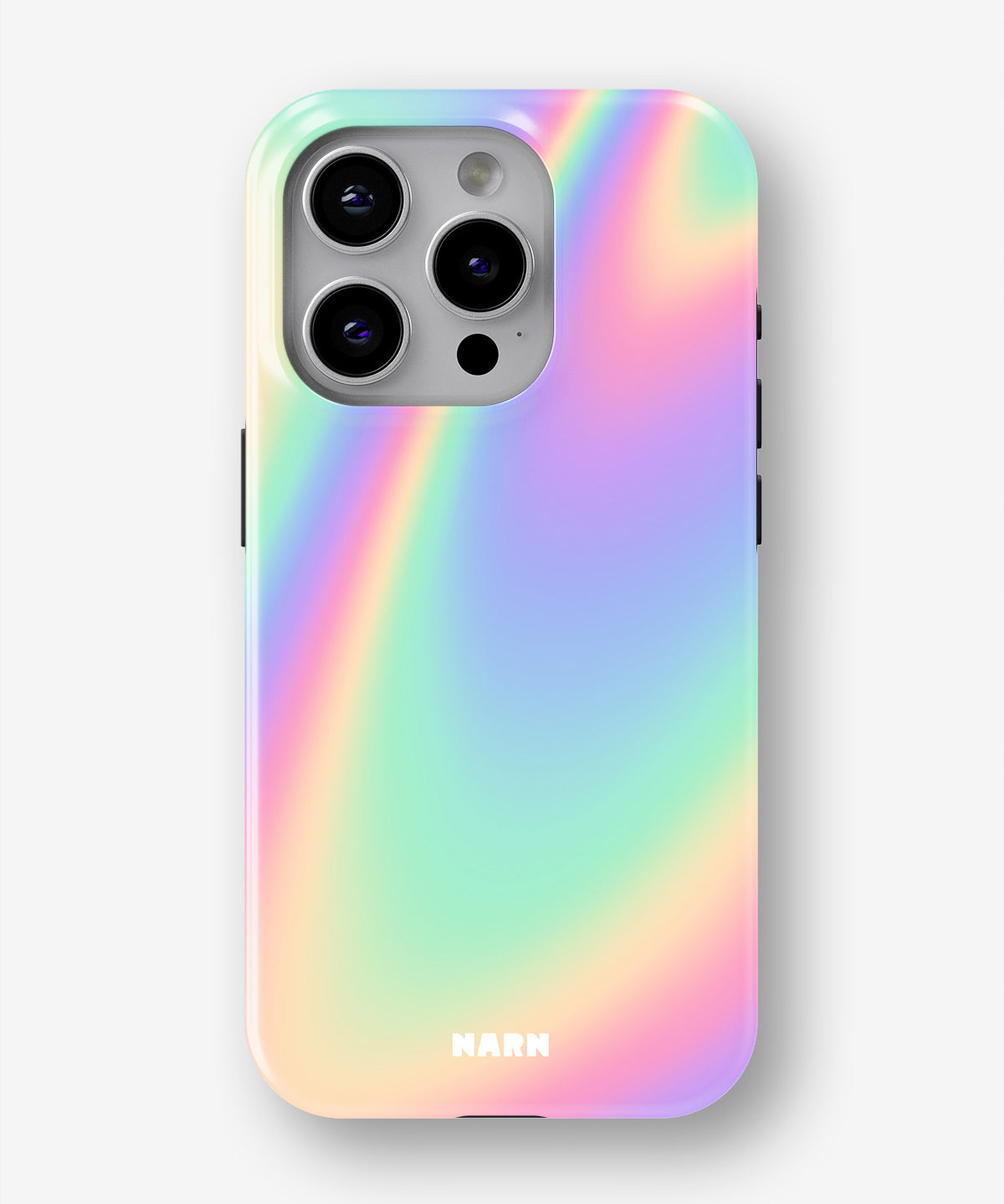 iPhone 15 Pro Tough Case – Rainbow Haze - View 1