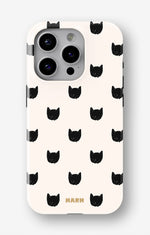 iPhone 15 Pro Tough Case – Kitty Dots - View 1