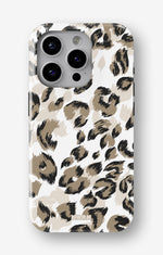 iPhone 15 Pro Tough Case – Snow Leopard - View 1