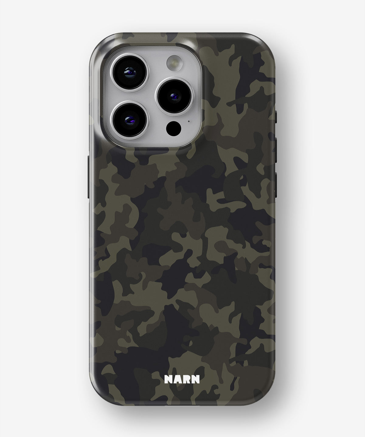 iPhone 15 Pro Tough Case – Jungle Green Camo - View 1