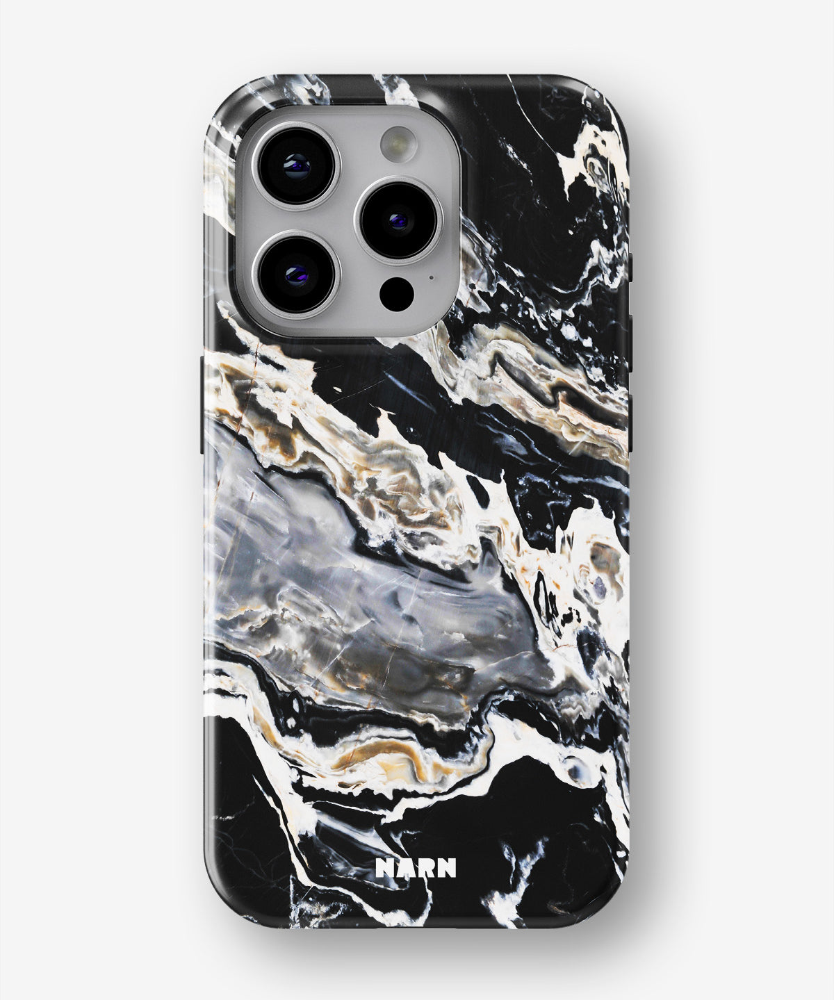 iPhone 15 Pro Tough Case – Dark Swirl - View 1