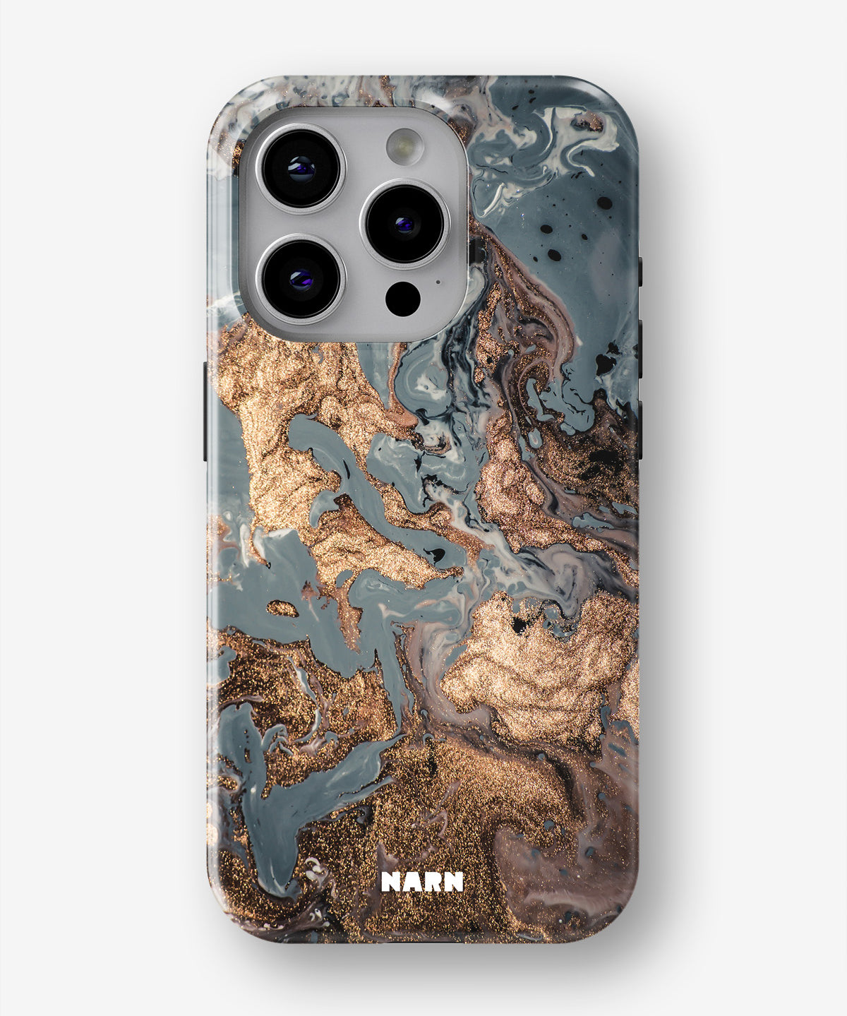 iPhone 15 Pro Tough Case – Molten Gold - View 1