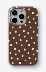 iPhone 15 Pro Tough Case – Choco Dots - View 1