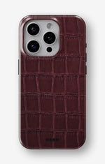 iPhone 15 Pro Tough Case – Rouge Croc - View 1