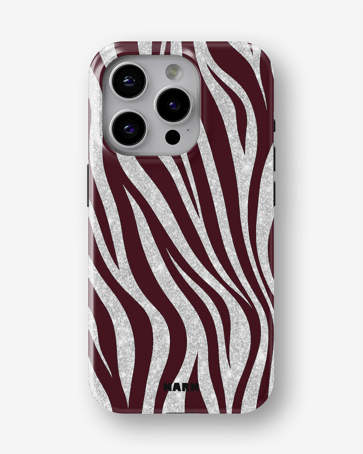 iPhone 15 Pro Tough Case – Velvet Zebra - View 1