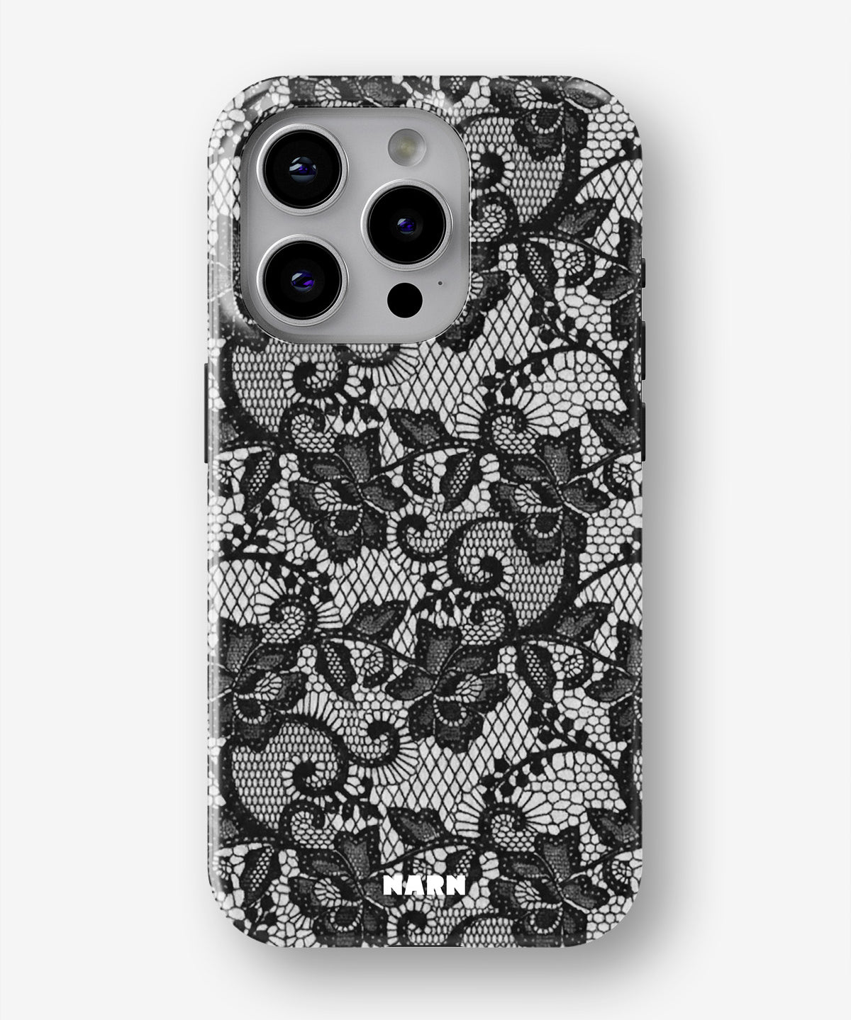 iPhone 15 Pro Tough Case – Midnight Lace - View 1