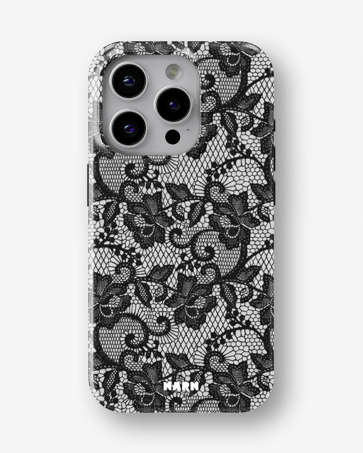 iPhone 15 Pro Tough Case – Midnight Lace - View 1