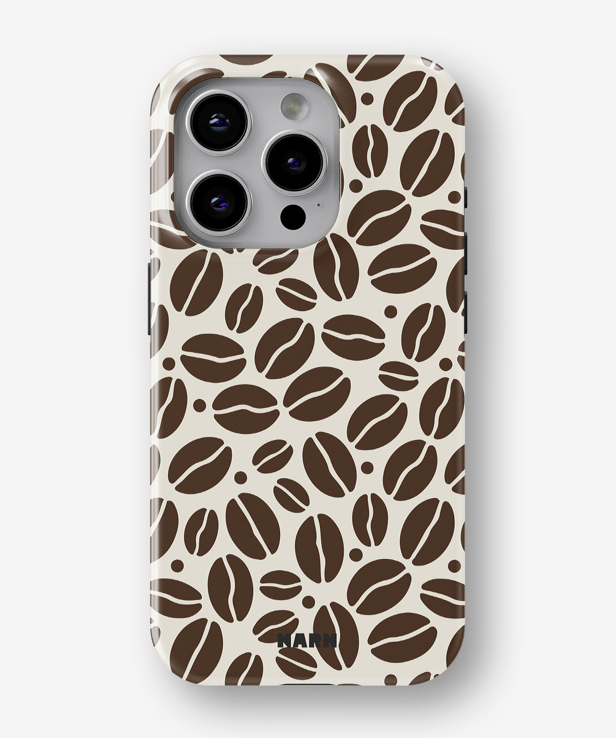 iPhone 15 Pro Tough Case – Coffee Beans - View 1