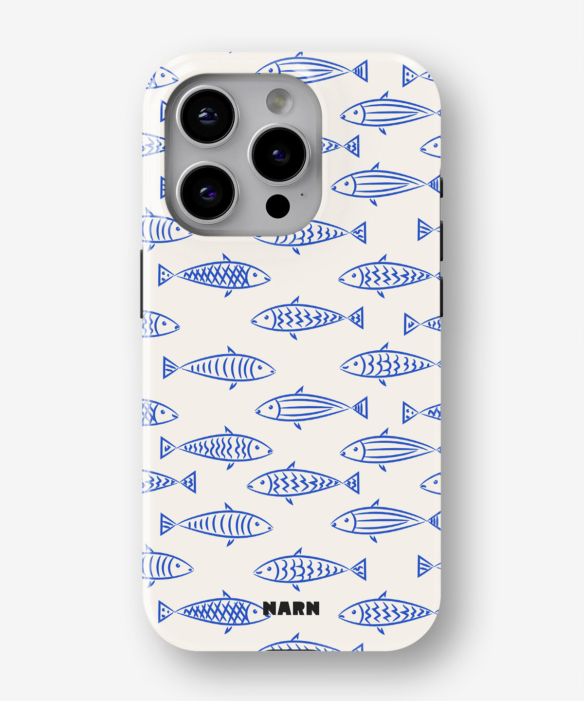 iPhone 15 Pro Tough Case – Blue Catch - View 1