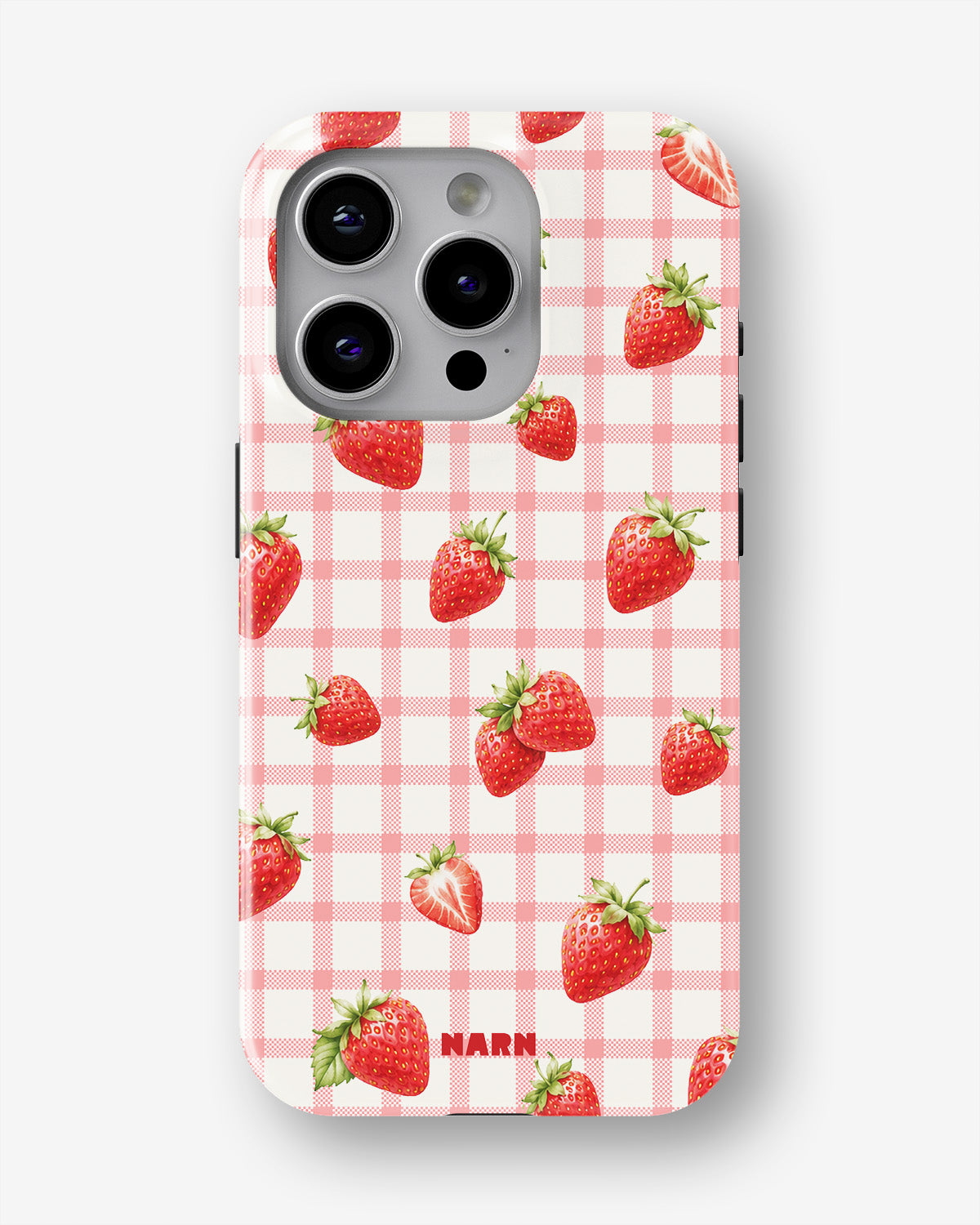 iPhone 15 Pro Tough Case – Strawbella - View 1