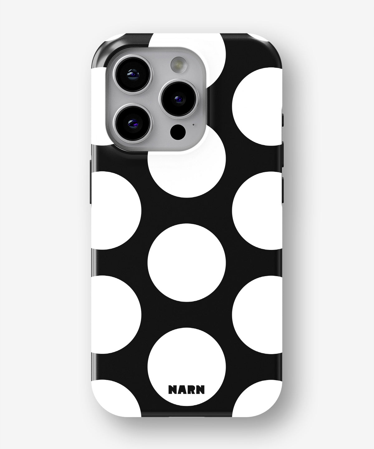iPhone 15 Pro Tough Case – Bold Dots - View 1